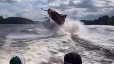 Bad Timing On Jet Ski
