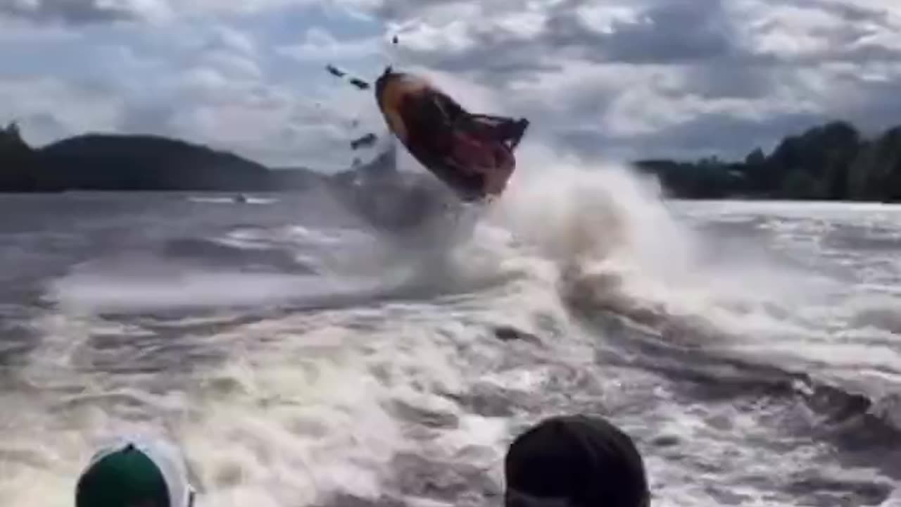 Bad Timing On Jet Ski