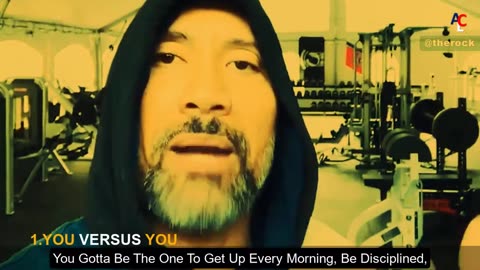 DWAYNE THE ROCK JOHNSON THE LIFE LESSONS & RULES FOR SUCCESS - WORKOUT MOTIVATION