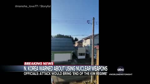 US, South Korea warn North Korea following missile launches