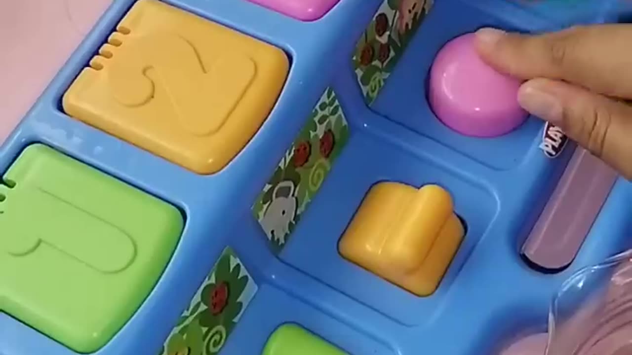 ASMR 😍🔴 So Cute Playskool Pop up Learning toy #shorts #satisfying #asmr #trending