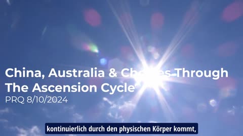 China, Australien - Entscheidungen ins Licht im Zyklus des Aufstiegs