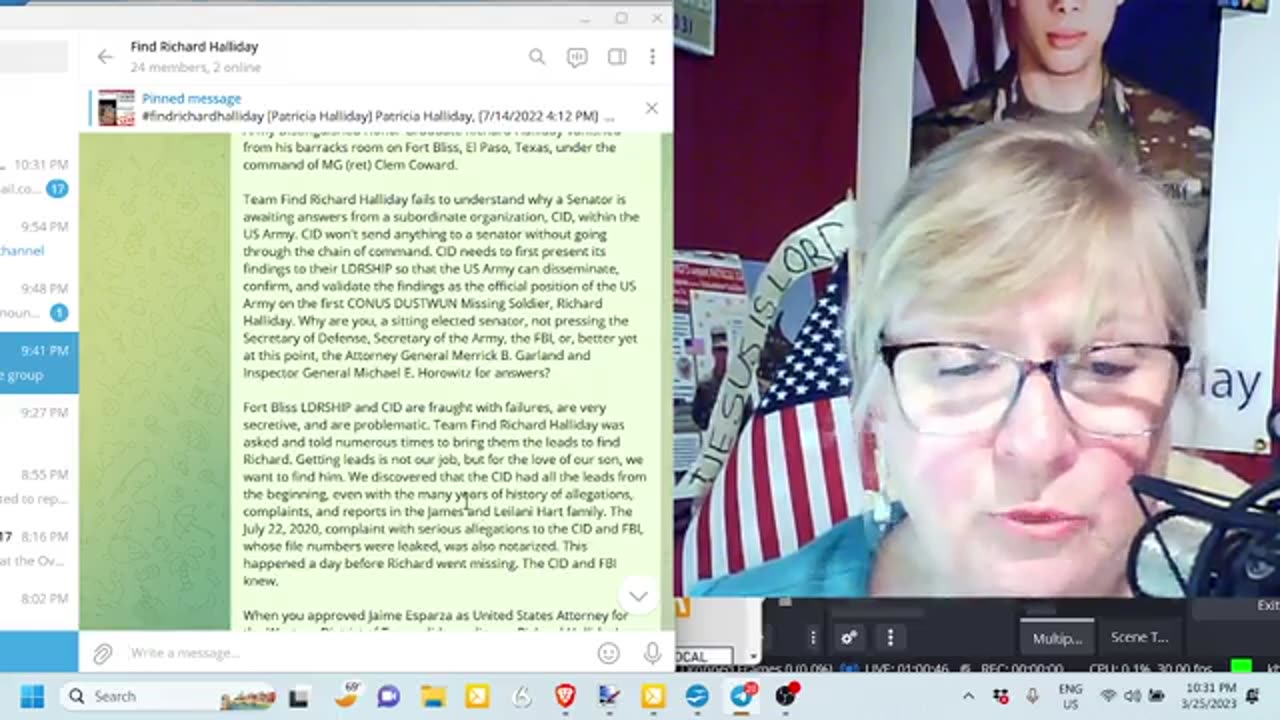 Day 975 Find Richard Halliday - accountability and retribution