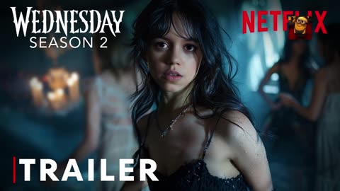 WEDNESDAY Season 2 Annoucement Teaser (2024) Jenna Ortega