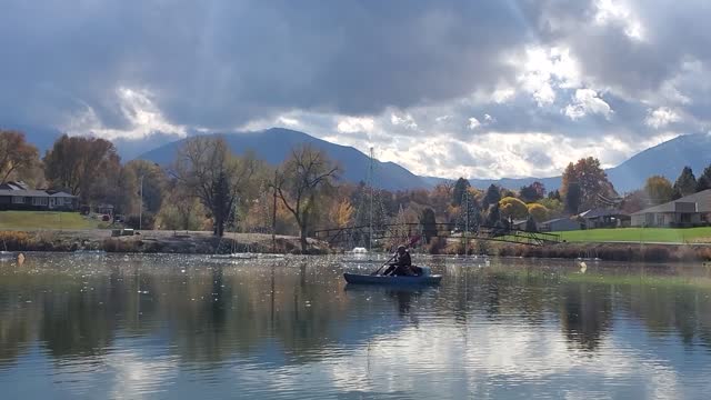 Kayaking the Pond