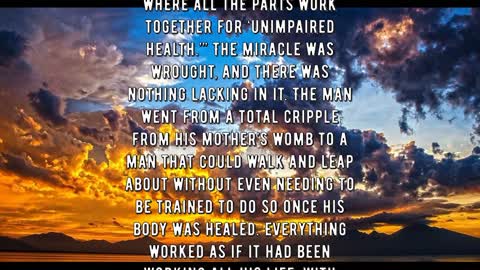 The Book of Acts 3:16 - Daily Bible Verse Commentary