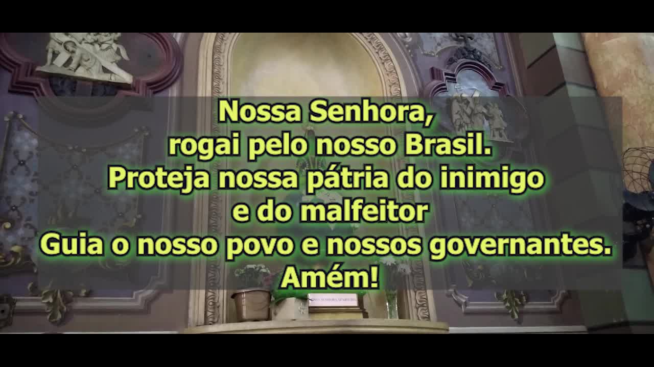 Oração a Nossa Senhora Aparecida pelo Brasil