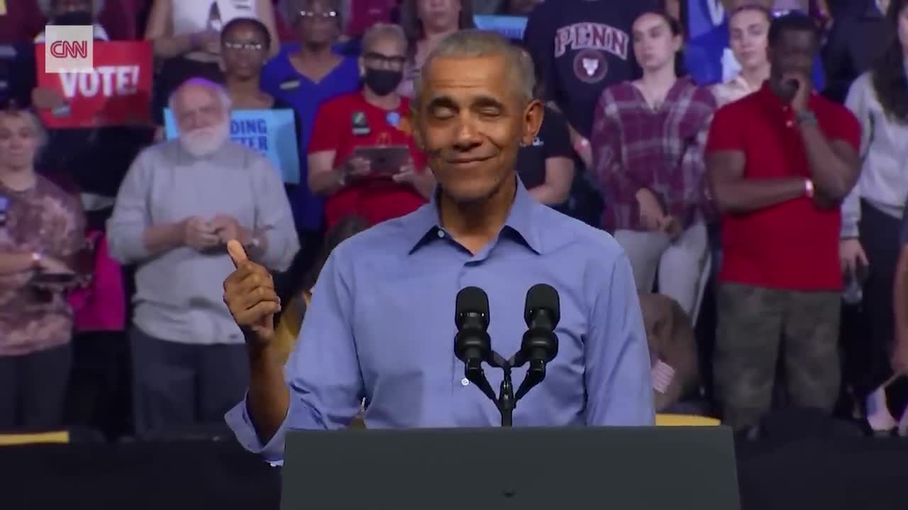 Watch Obama's closing message to voters in Philadelphia