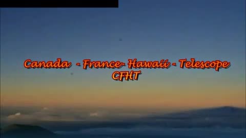 Most Amazing Thing i Have Ever Seen On CFHT on 11 Jun 2012