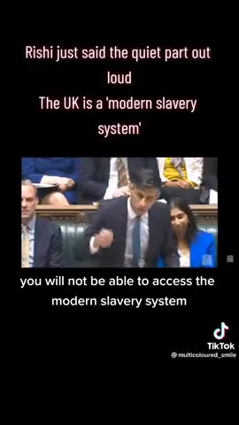 UK PM & WEF shill RISHI just said the quiet part OUT LOUD.