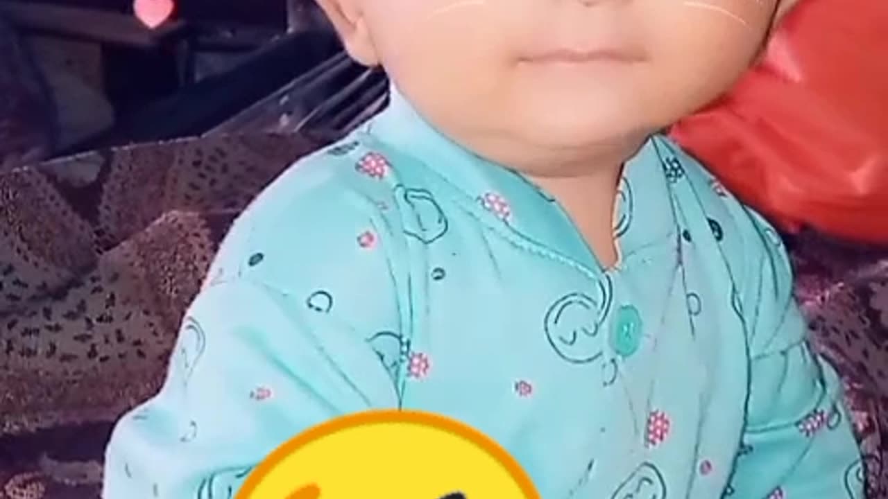 Cute baby cute smile