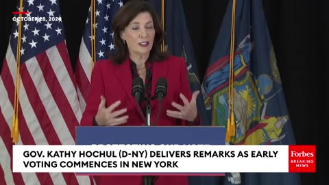 Theyre Being Lied To- Kathy Hochul Accuses Trump Of Misleading Americans About Migrant Crime