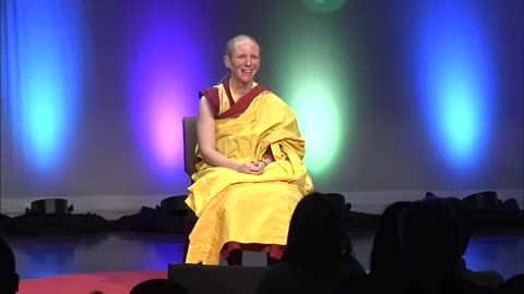 Riley Gaines Happiness is all in your mind : Gen Kelsang Nyema at TEDxGreenville