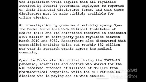 24-0315 - Rand Paul Bill On Federal Royalty Payment Transparency Advances From Committee