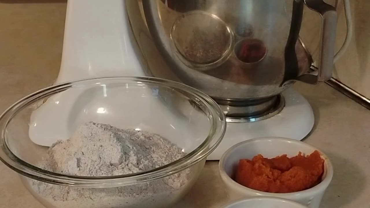 Peanut Butter Pumpkin Dog Biscuits Ingredients