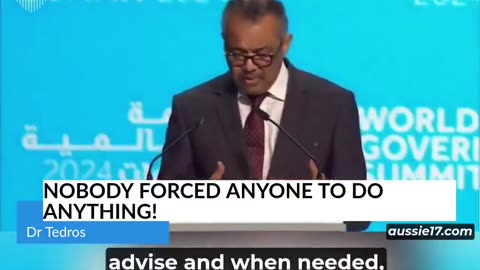 WHO's Global Vaccine Control - Tedros Before & After US Elections