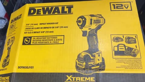 I will be auctioning off this Dewalt 3/8 impact gun