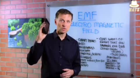 Doctor explains and demonstrates what dangers mobile phone and other electrical device radiation