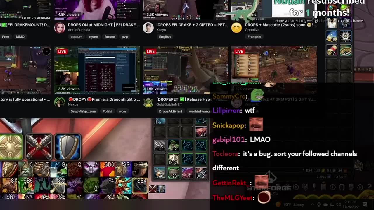 Asmongold finds out Twitch Shadow Banned his Channel