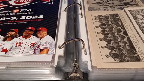 91) Reds Top Prospect Matt McLain; Vintage Reds Team Pics