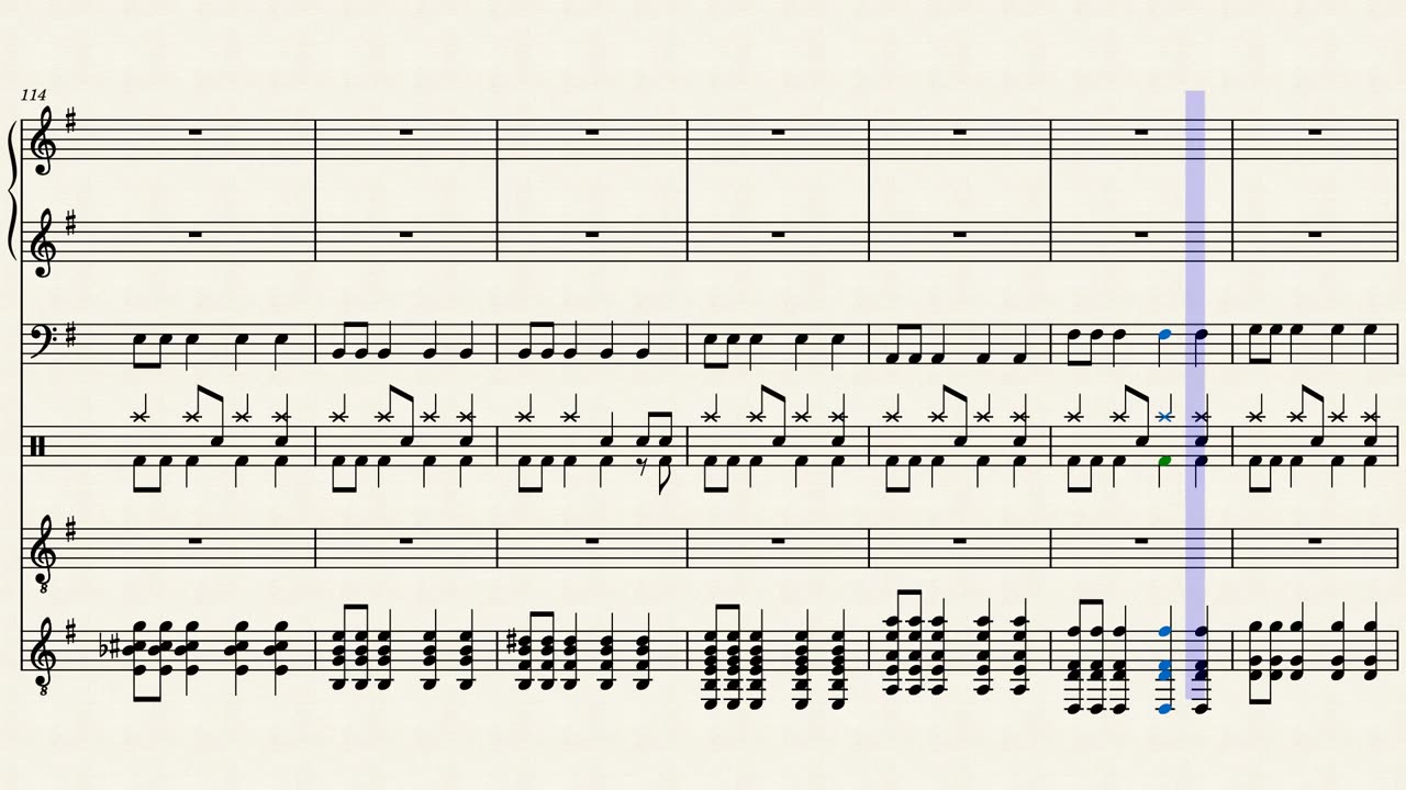 New Born – Muse (sheet music)