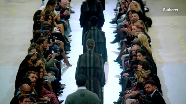 Burberry goes to the British beach for latest collection