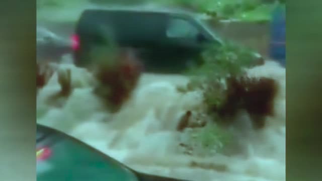 Lebanon ! The city of Jounieh is flooded, Record flooding in Keserwan