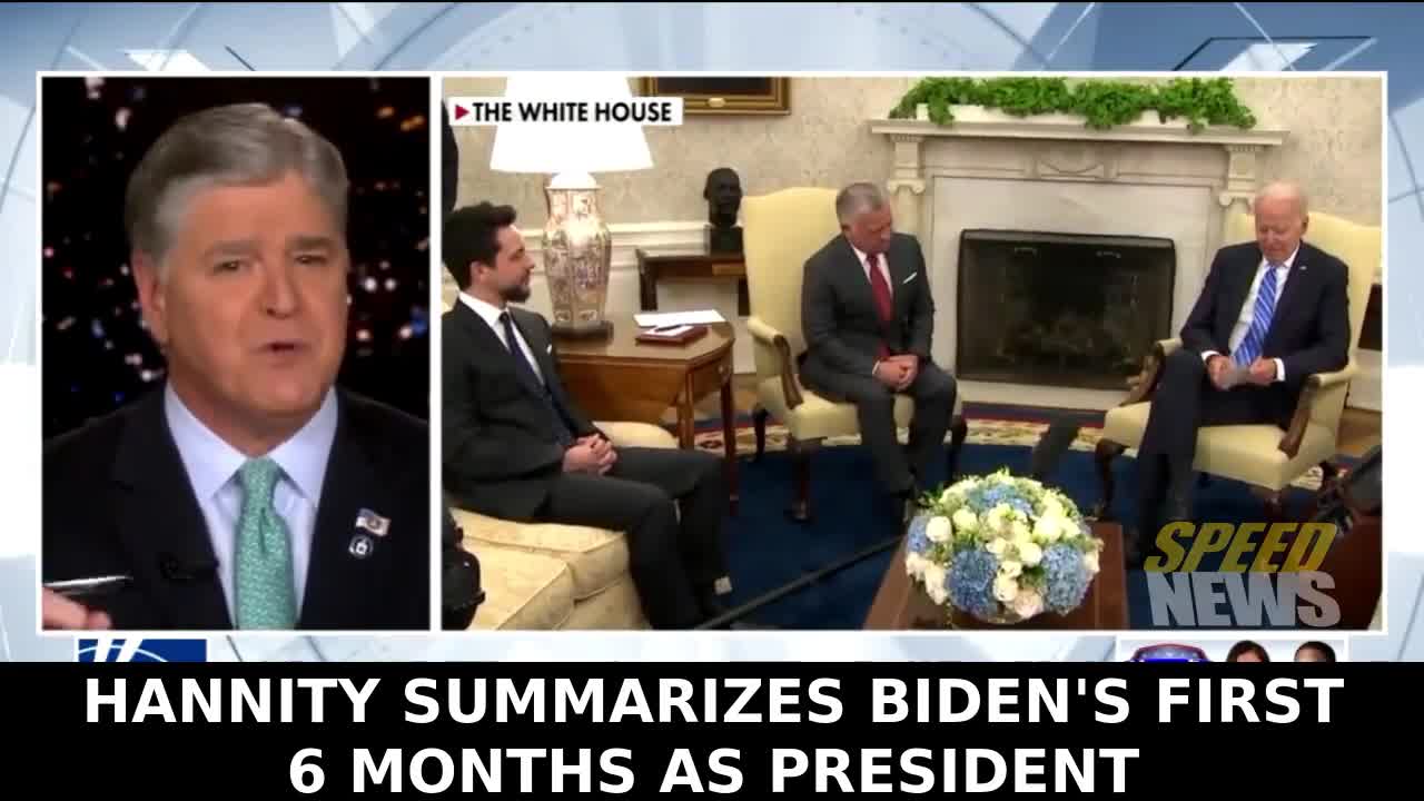 Biden's first 6 months as president summarized
