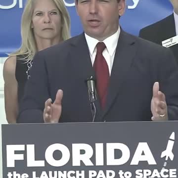 DeSantis, I Think His Hair Gel Is Interfering With His Brain Function