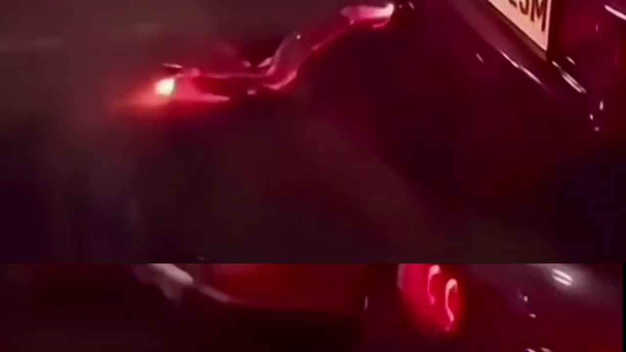 Burning rubber, literally! 😱😱
