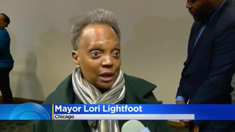 Mayor Lori Lightfoot reacts to the violent riots in Chicago this weekend