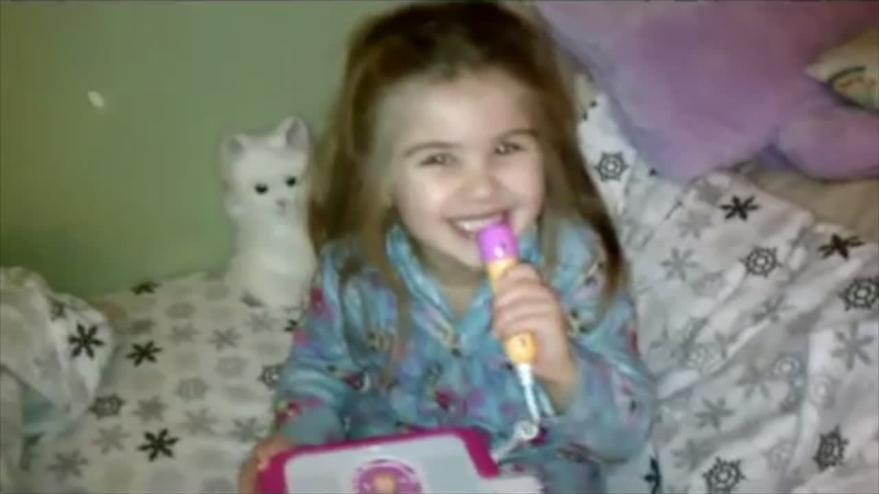 Cute Little Girl Rocks Out to Itsy Bitsy Spider