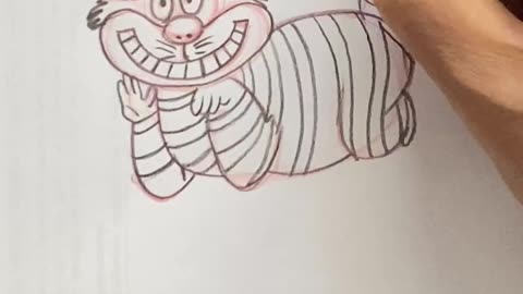 Cheshire cat Step By Step