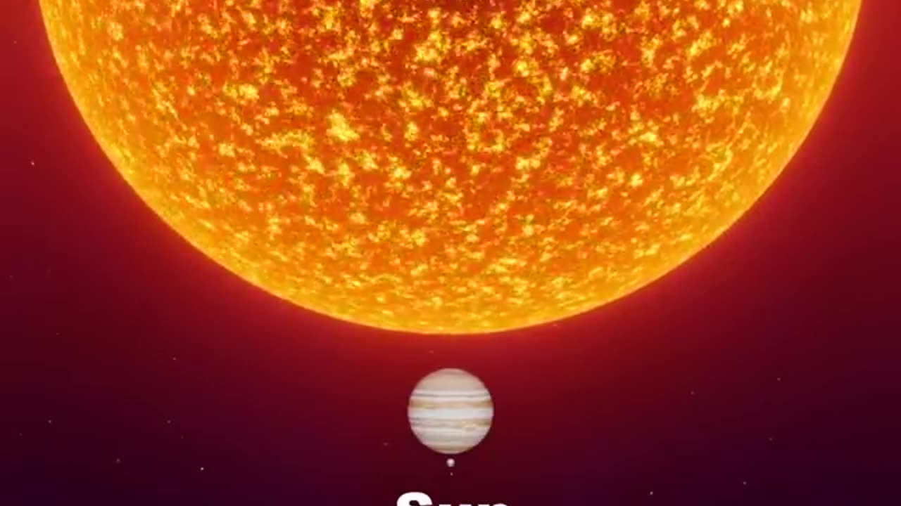 SUN vs. The Largest Star In The Universe