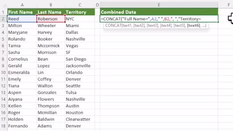 Merging manually is so last year! Use this tip Instead 🪄 Excel Software #exceltips