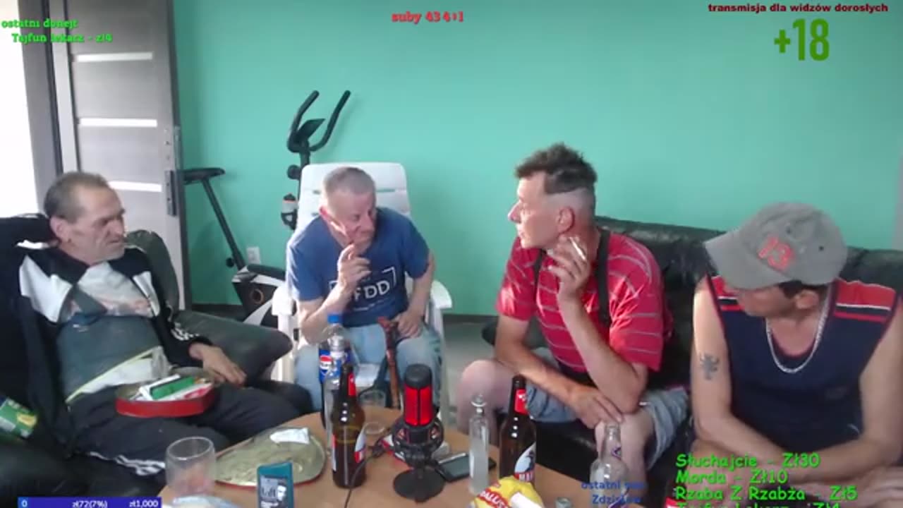 18.06.2024 strim tajfun,rusek,kaczor i esta prawie całą ekipą w komplecie