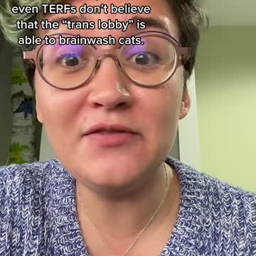 Her cat is a trans ally