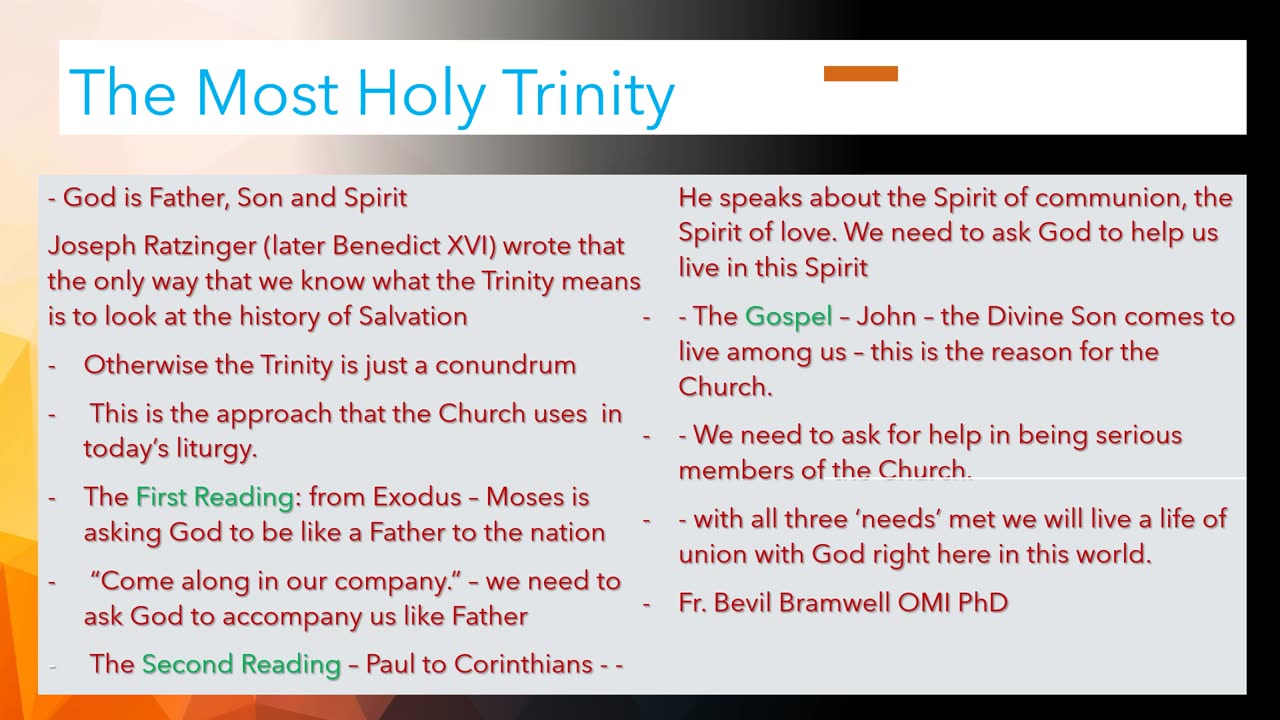The Trinity