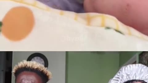 The baby is like “What country is this?😂