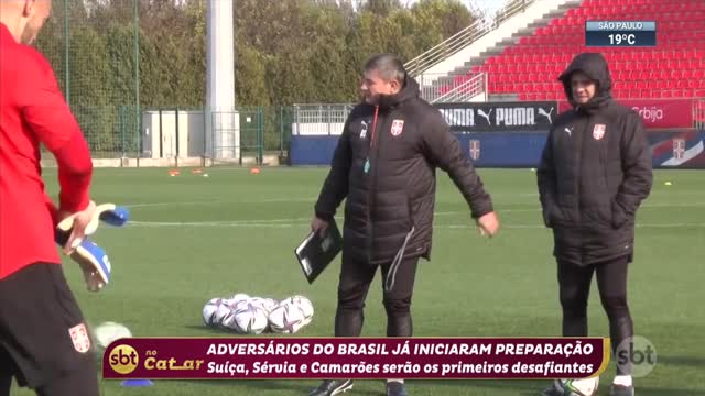 Adversários do Brasil já iniciaram preparação para Copa do Mundo | SBT Brasil