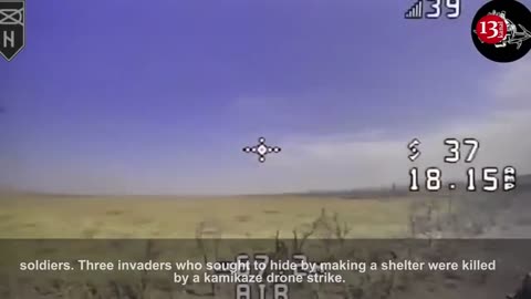 Ukrainian kamikaze drone wakes up Russian tourists