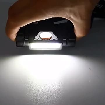 High Lumen COB LED Headlamp Super Bright Headlight Waterproof Head Lamp