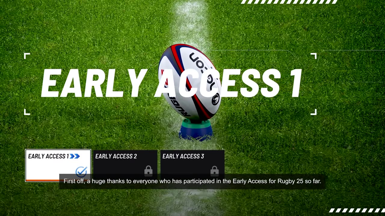 Rugby 25 - Official Early Access Trailer