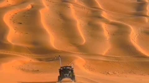 Desert adventure with buggy