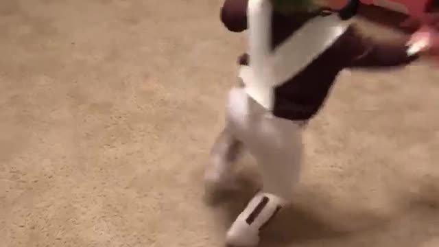 1-Year-Old Becomes Oompa Loompa for Halloween