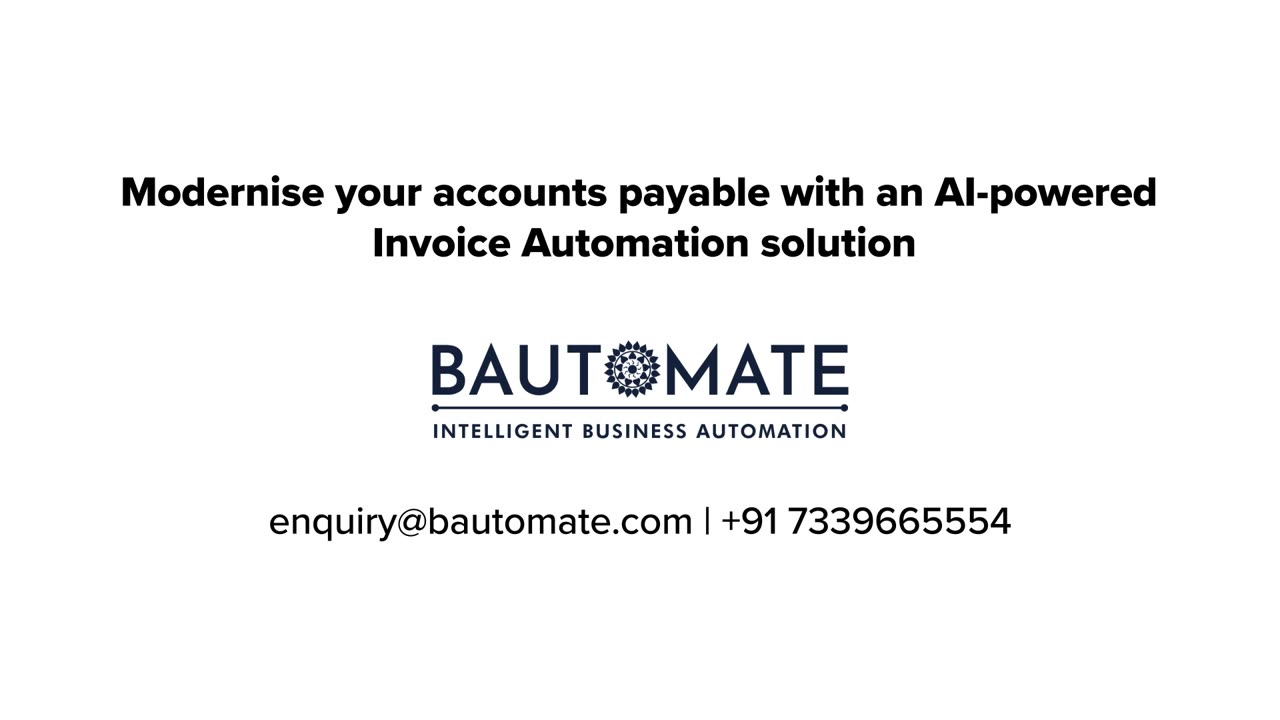 Manual vs. Automated Invoice Processing Solution