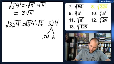 Converting entire radicals into mixed radicals