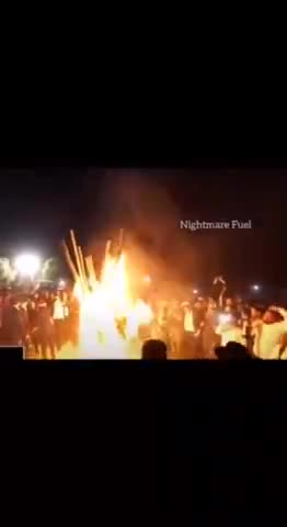Demon manifested on Jewish 'Yunuka' ceremony