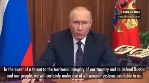 1778..RUSSIA 🇷🇺 Putin Establishes The Limit. NUCLEAR