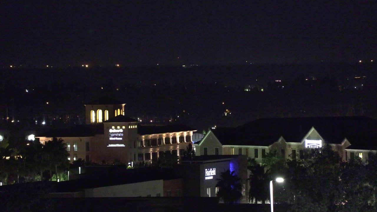 Canon XA 70 night test footage Sacramento California